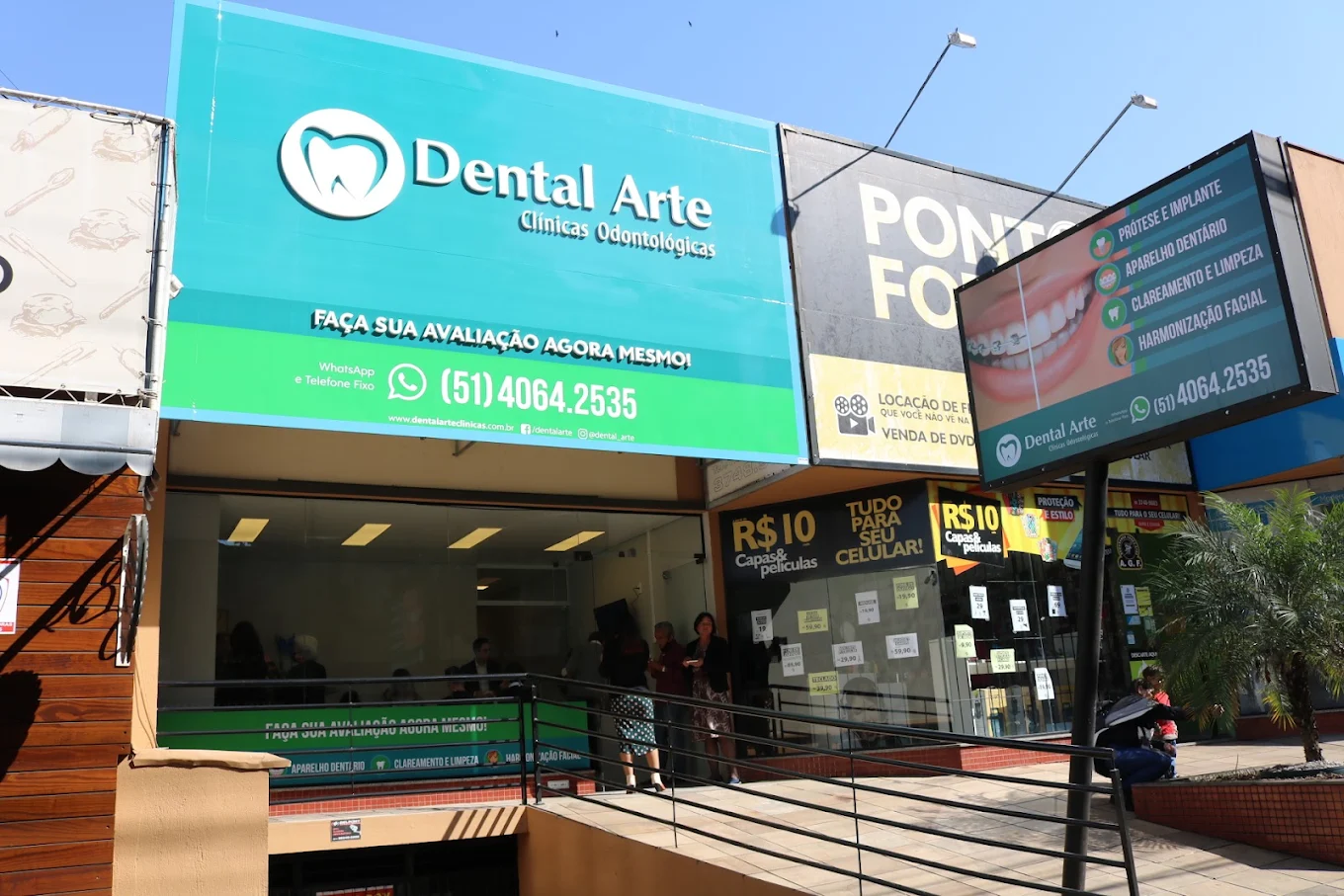 Fachada da unidade Dental Arte em Lajeado/RS